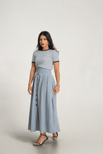 Load image into Gallery viewer, Cherry Maxi Skirt - Dove