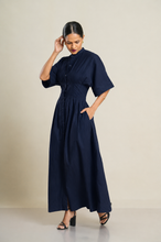 Load image into Gallery viewer, Pinning You Maxi Dress - Midnight