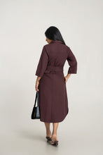 Load image into Gallery viewer, Lyra Midi Dress - Coffee