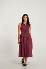 Load image into Gallery viewer, Rua Midi Dress - Plum