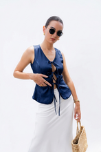 Load image into Gallery viewer, Rosie Sleeveless Top - Midnight