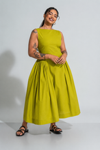 Load image into Gallery viewer, Frankie Midi Dress - Lemon