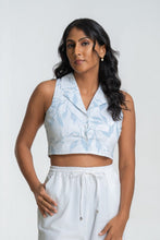 Load image into Gallery viewer, Esme Sleeveless Top - Ocean Leaf