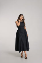 Load image into Gallery viewer, Frankie Midi Dress- Black