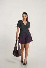 Load image into Gallery viewer, Alice Wrap Top - Black