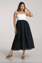 Load image into Gallery viewer, Mae Strapless Dress- Retro