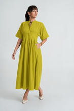 Load image into Gallery viewer, Pinning You Maxi Dress - Lemon