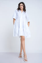 Load image into Gallery viewer, All Day Mini Tier Dress - Pearl