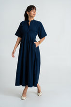 Load image into Gallery viewer, Pinning You Maxi Dress - Midnight