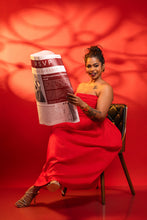 Load image into Gallery viewer, Mae Strapless Dress- Scarlet