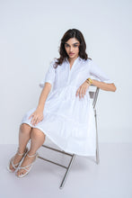 Load image into Gallery viewer, All Day Mini Tier Dress - Pearl