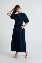 Load image into Gallery viewer, Pinning You Maxi Dress - Midnight