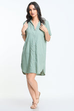 Load image into Gallery viewer, Summer Utility Mini Dress - Misty