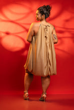 Load image into Gallery viewer, Carol Mini Bubble Dress - Goldenor