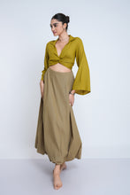 Load image into Gallery viewer, Flow Bubble Skirt - Nori