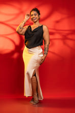 Load image into Gallery viewer, Jovie Bias Maxi Skirt - Champagne