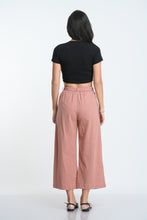 Load image into Gallery viewer, Rib Crew Crop T-Shirt - Black