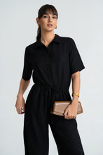 Load image into Gallery viewer, Zinnie Romper - Black