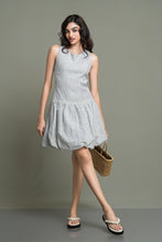 Load image into Gallery viewer, Gia Mini Bubble Dress - Palm