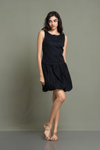 Load image into Gallery viewer, Gia Mini Bubble Dress - Black