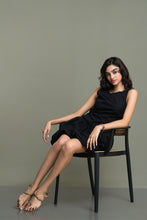 Load image into Gallery viewer, Gia Mini Bubble Dress - Black