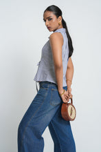 Load image into Gallery viewer, Rua Pleated Top - Sailor