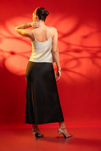 Load image into Gallery viewer, Jovie Bias Maxi Skirt - Black