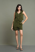 Load image into Gallery viewer, Rosie Waist coat - Olive