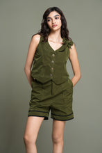 Load image into Gallery viewer, Rosie Waist coat - Olive