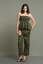 Load image into Gallery viewer, Timeless Ruched Top - Pine