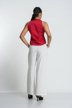 Load image into Gallery viewer, Dolce Tie Waist Coat - Scarlet