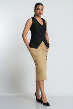 Load image into Gallery viewer, Clara Midi Skirt - Bisque