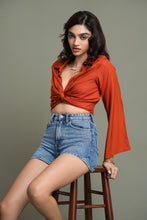 Load image into Gallery viewer, Esther Twisted Top - Rust