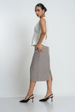 Load image into Gallery viewer, Eva Midi Skirt - Cookie