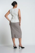 Load image into Gallery viewer, Eva Midi Skirt - Cookie