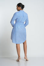 Load image into Gallery viewer, Stella Utility Mini Dress - Santorini
