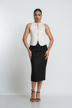 Load image into Gallery viewer, Eva Midi Skirt - Black