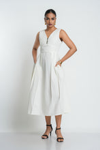 Load image into Gallery viewer, Petra Midi Dress - Cloud