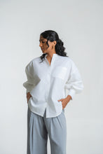 Load image into Gallery viewer, Kai Double Back Shirt - Pearl