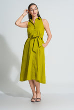 Load image into Gallery viewer, Mia Midi Dress - Lime