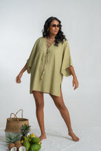 Load image into Gallery viewer, Olivia mini kaftan - Matcha