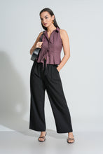 Load image into Gallery viewer, Rua Pleated Top - Grape