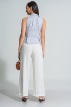 Load image into Gallery viewer, Rua Pleated Top - Sky
