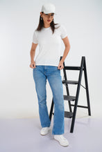 Load image into Gallery viewer, Rib Crew Neck - Pearl