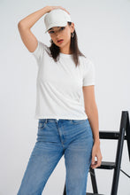 Load image into Gallery viewer, Rib Crew Neck - Pearl