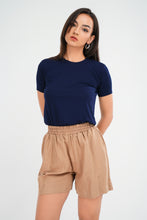 Load image into Gallery viewer, Rib Crew Neck - Navy