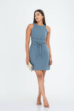 Load image into Gallery viewer, Myla Mini Dress - Aqua