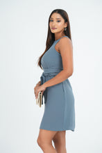 Load image into Gallery viewer, Myla Mini Dress - Aqua