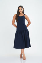Load image into Gallery viewer, Monroe Midi Dress - Midnight
