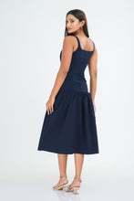 Load image into Gallery viewer, Monroe Midi Dress - Midnight